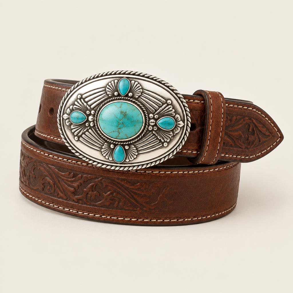 Frontier Belt & Buckle Set