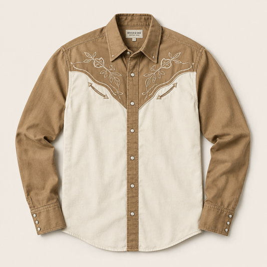 Mesa Pearl-Snap Western Shirt