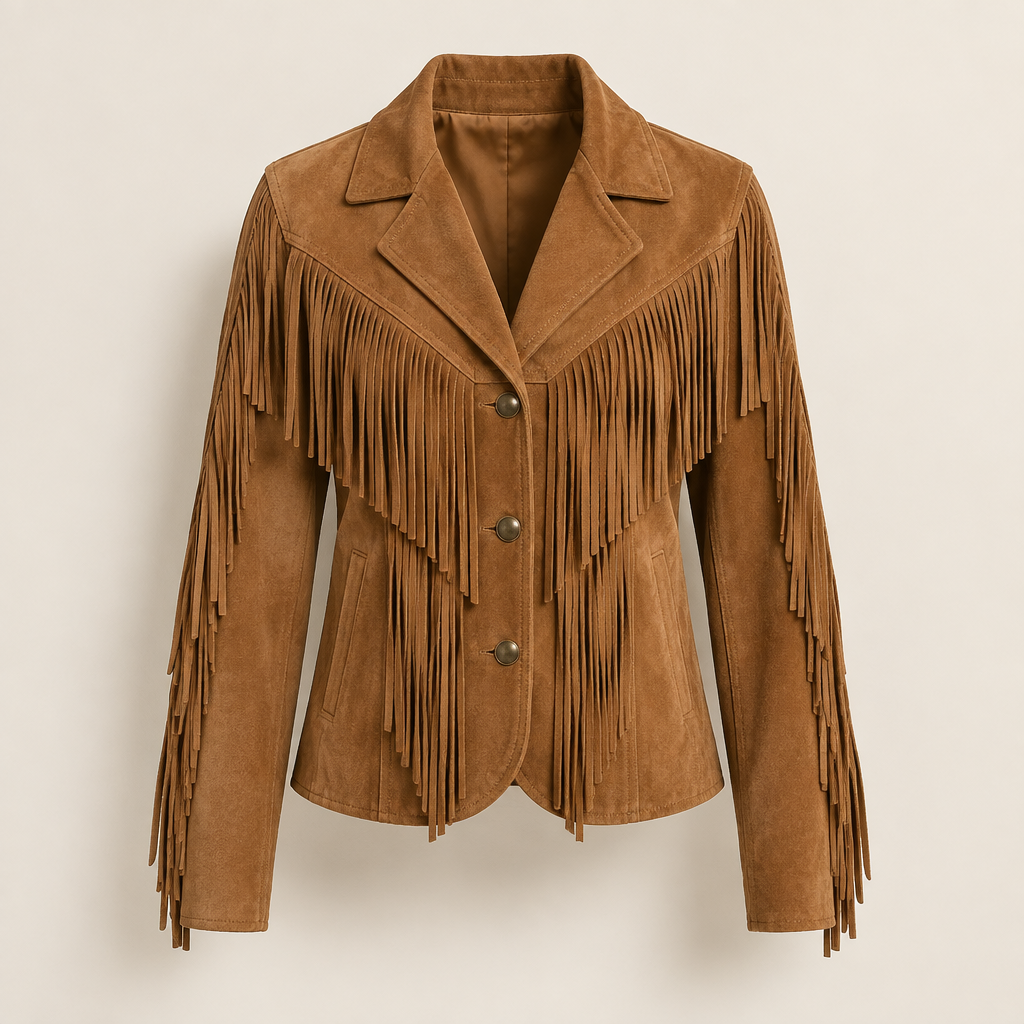 Cheyenne Fringe Suede Jacket